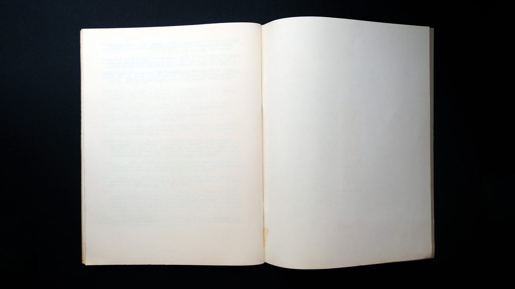 Blank spread in Report to the Congress on Ocean Pollution, Monitoring, and Research: October 1983 through September 1984